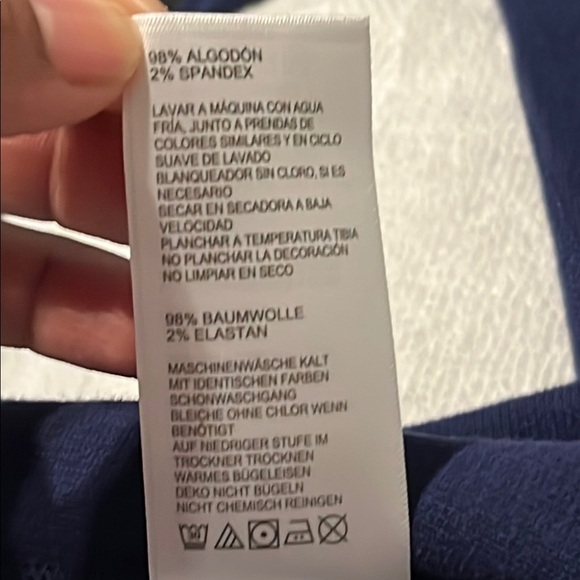 Women’s Tommy Bahama Blue Quarter-Zip Pullover - Picture 7 of 14